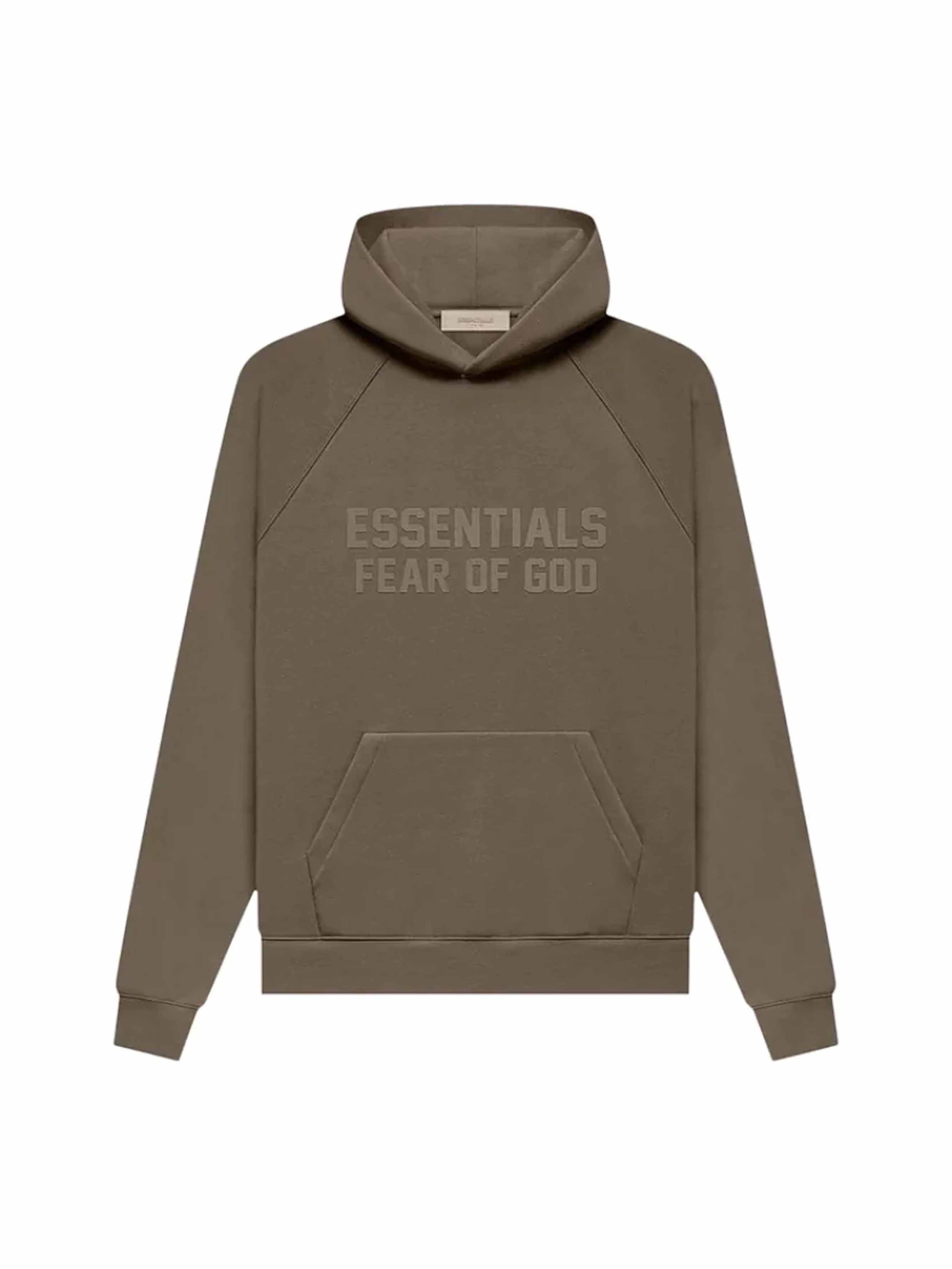 Fear of God Essentials Hoodie Wood - Prior