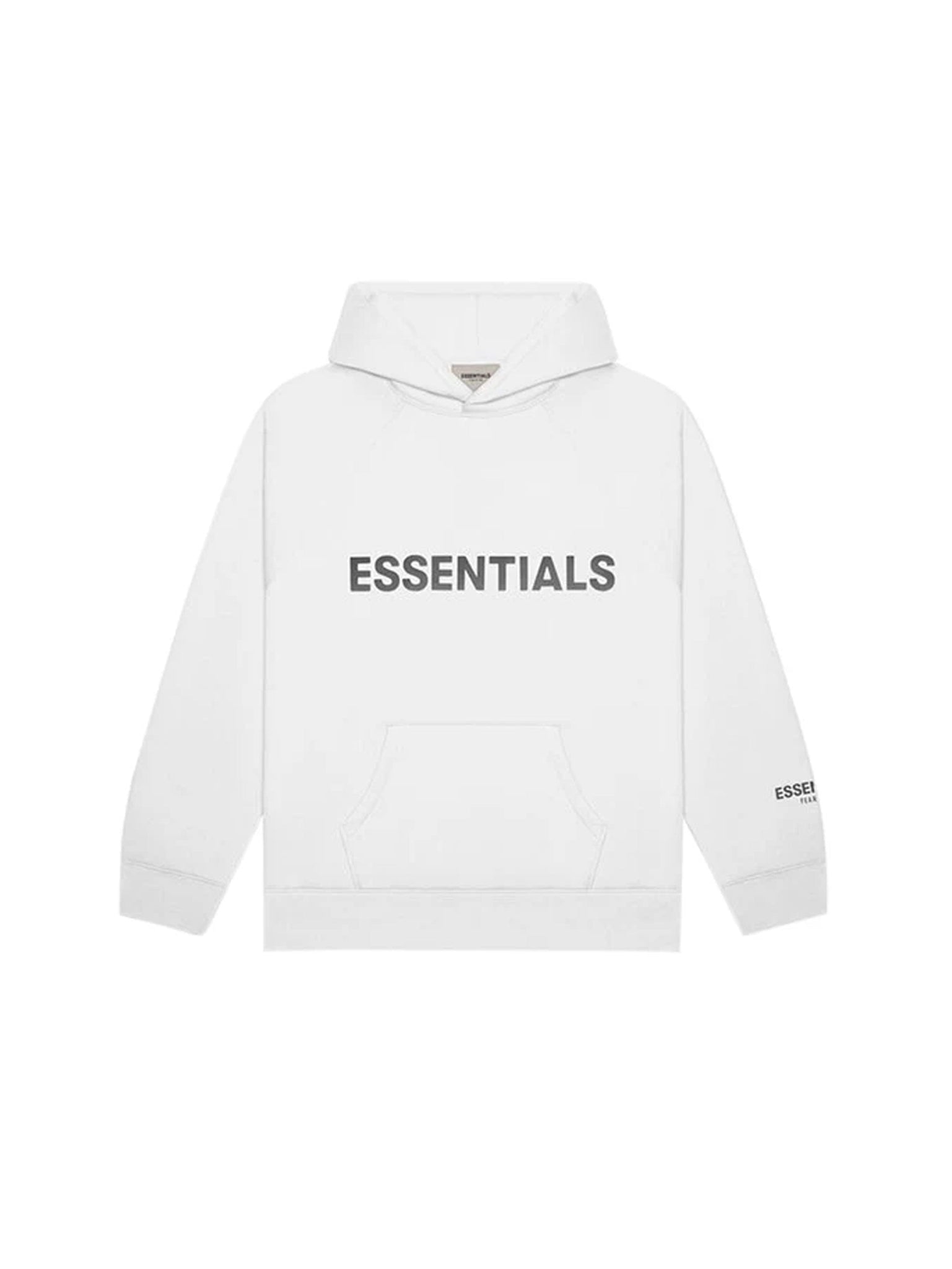 Fear of God Essentials Pullover Hoodie Applique Logo White in Melbourne, Australia - Prior