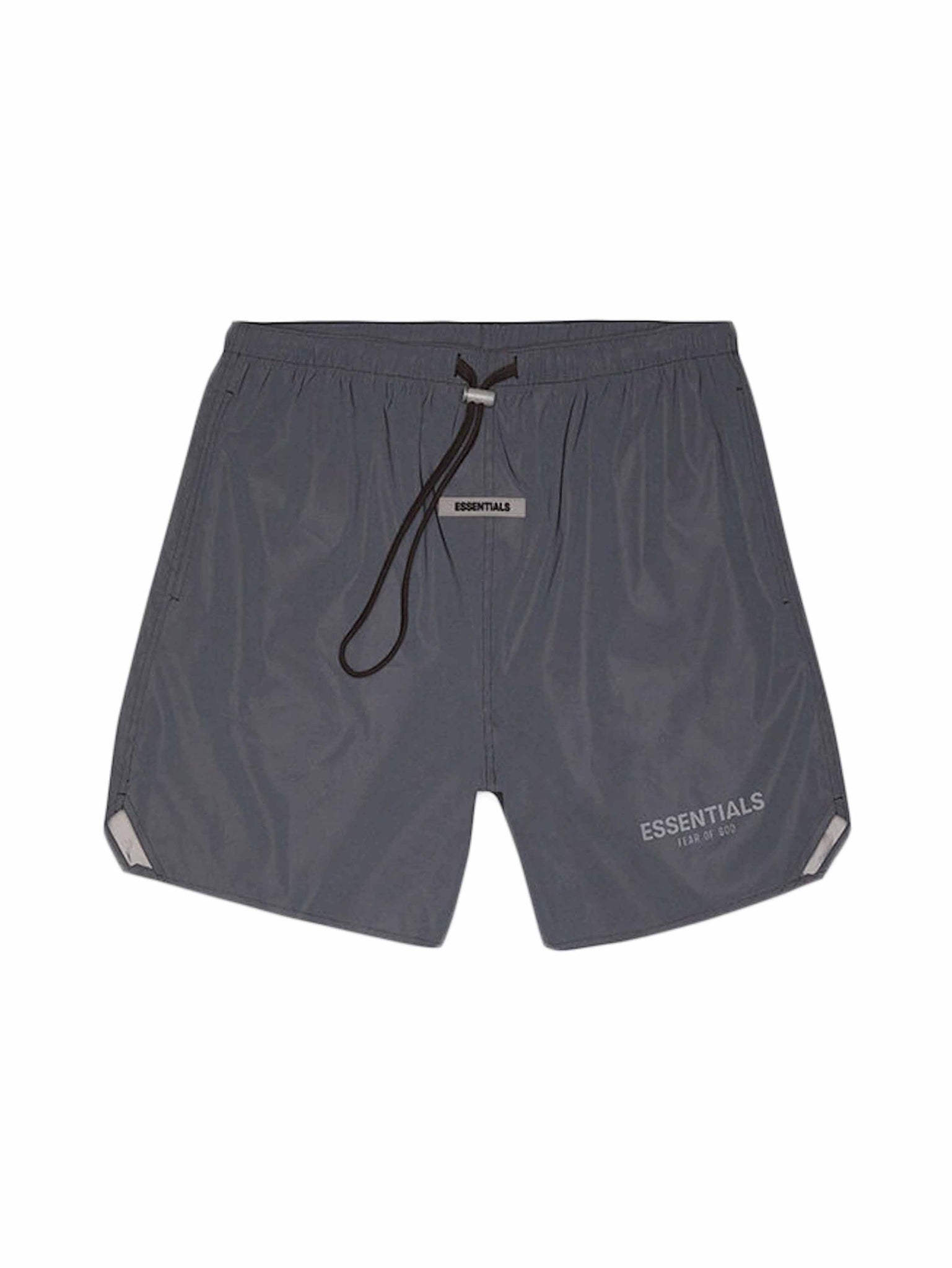 Fear of God Essentials Volley Shorts Black Reflective - Prior
