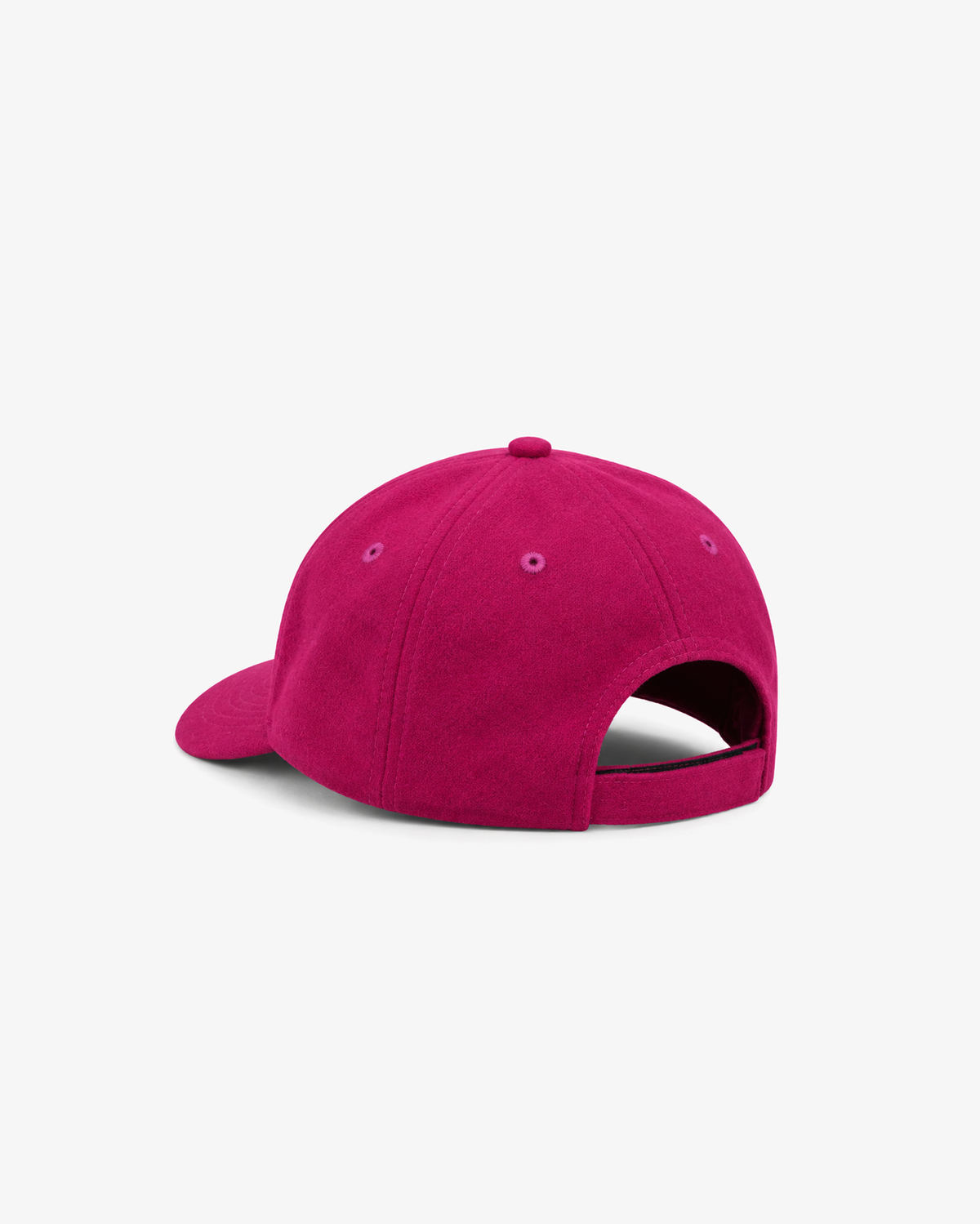Felt Logo Wool 5 Panel Hat Magenta in Melbourne, Australia - Prior