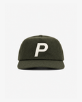Felt Logo Wool 5 Panel Hat Olive in Melbourne, Australia - Prior