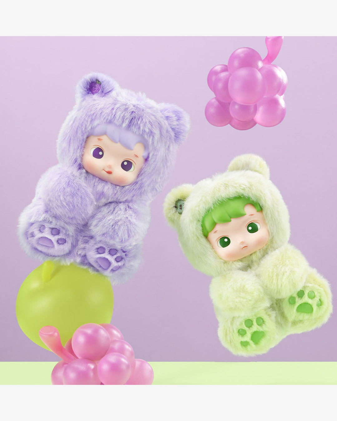 Pop Mart HACIPUPU Gummy Bear Series Vinyl Plush Pendant Single Blind Box in Melbourne, Australia - Prior
