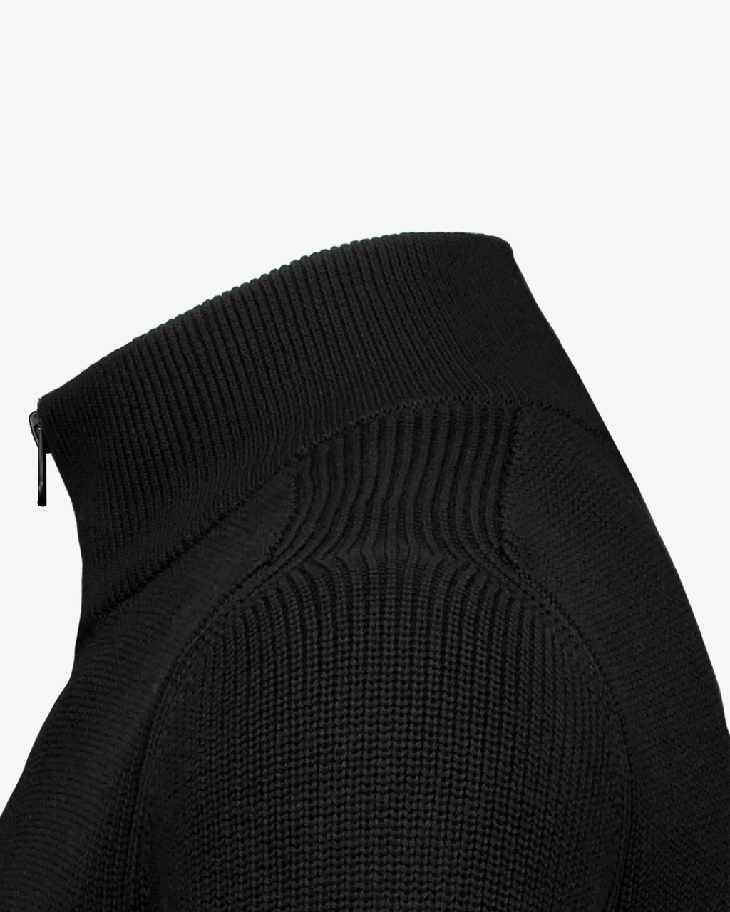 Half Zip Knit Black in Melbourne, Australia - Prior