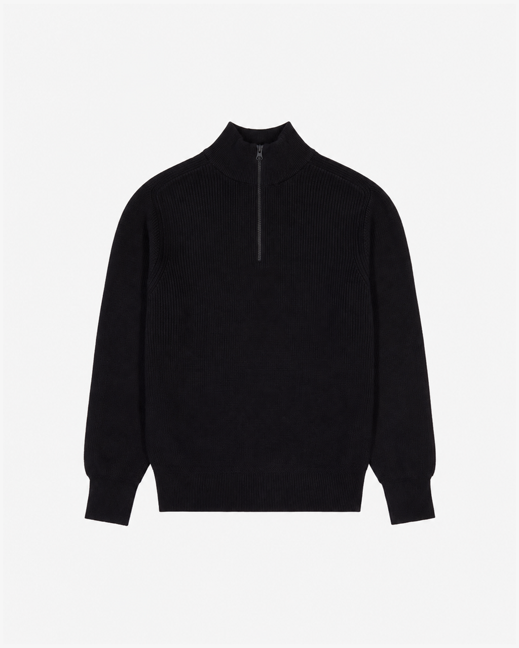 Half Zip Knit Black in Melbourne, Australia - Prior
