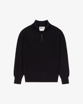 Half Zip Knit Black in Melbourne, Australia - Prior