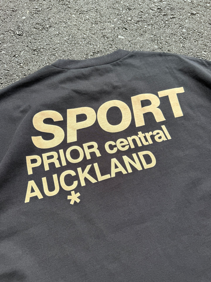 Prior Sport Logo T-Shirt Onyx in Melbourne, Australia - Prior