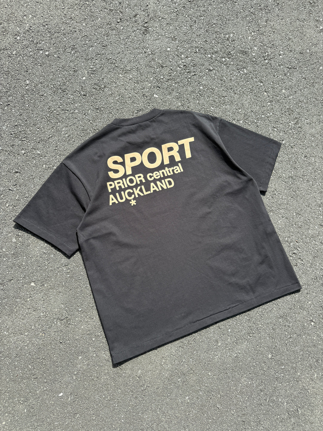 Prior Sport Logo T-Shirt Onyx in Melbourne, Australia - Prior