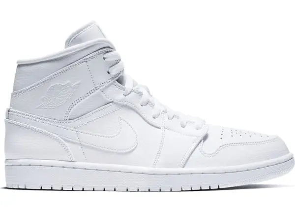 Jordan 1 Mid Triple White (2019) in Melbourne, Australia - Prior