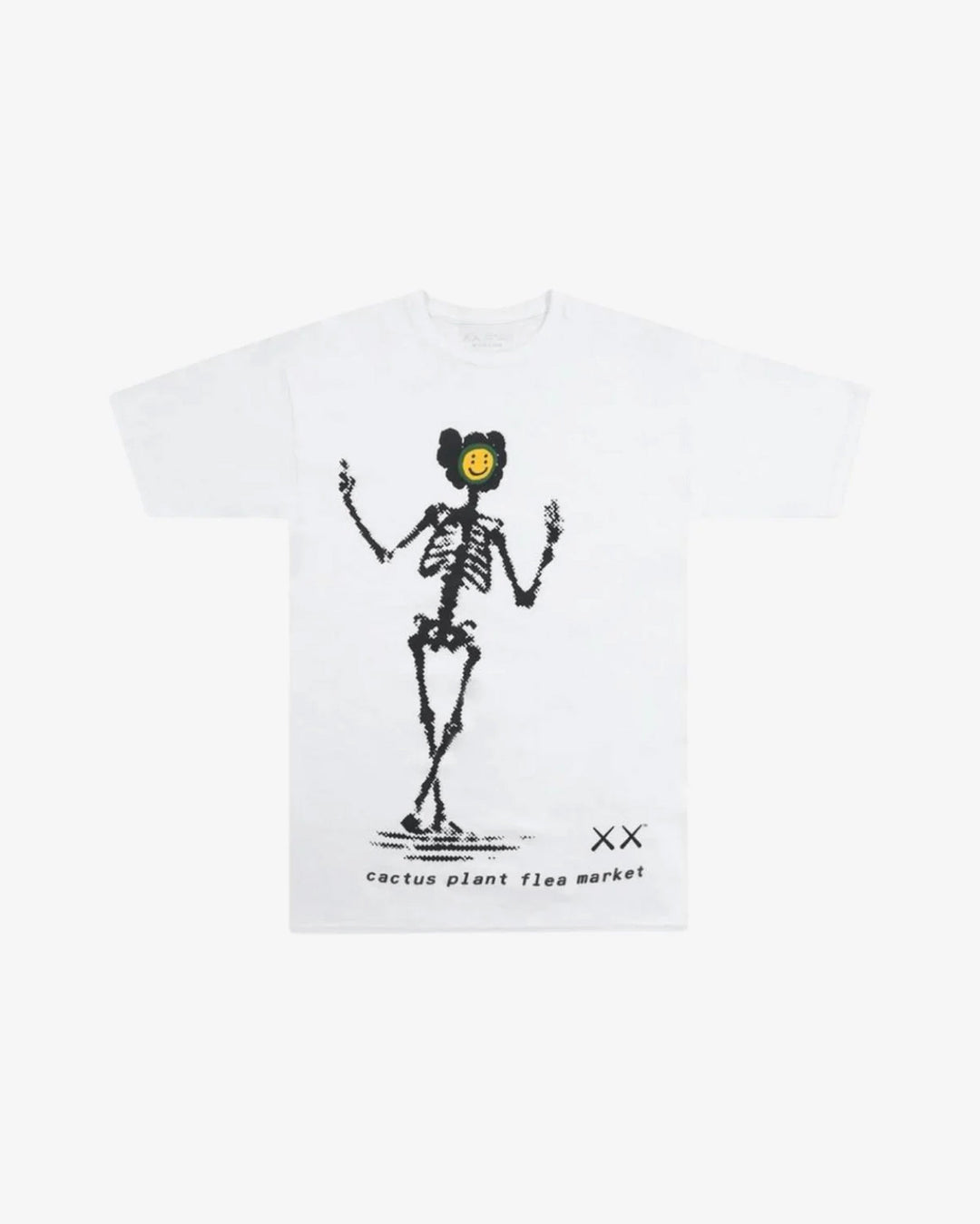 KAWS x Cactus Plant Flea Market T-shirt White (Damaged) in Melbourne, Australia - Prior