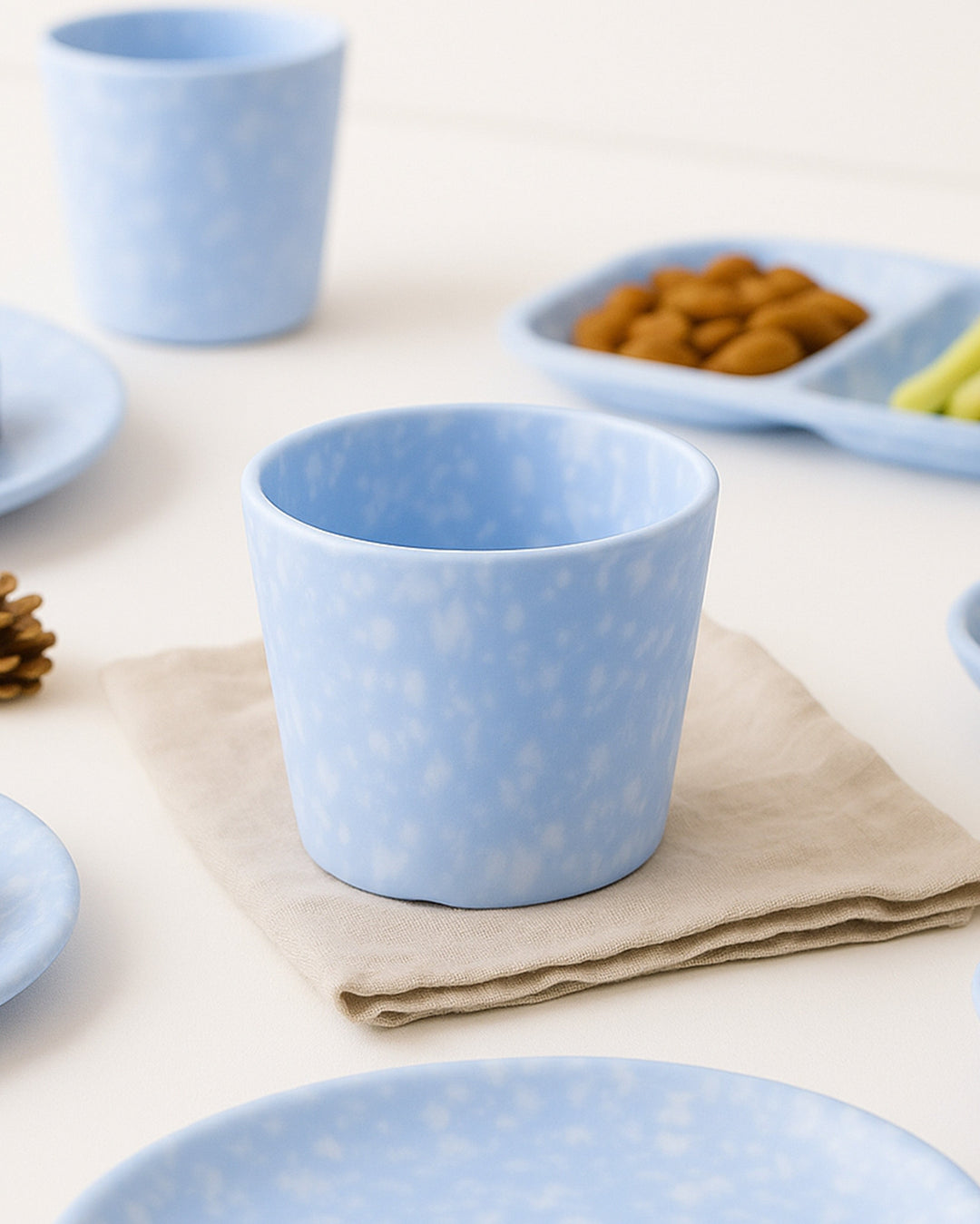 Korean Bunsik Retro Melamine Modern Cup Blue in Melbourne, Australia - Prior
