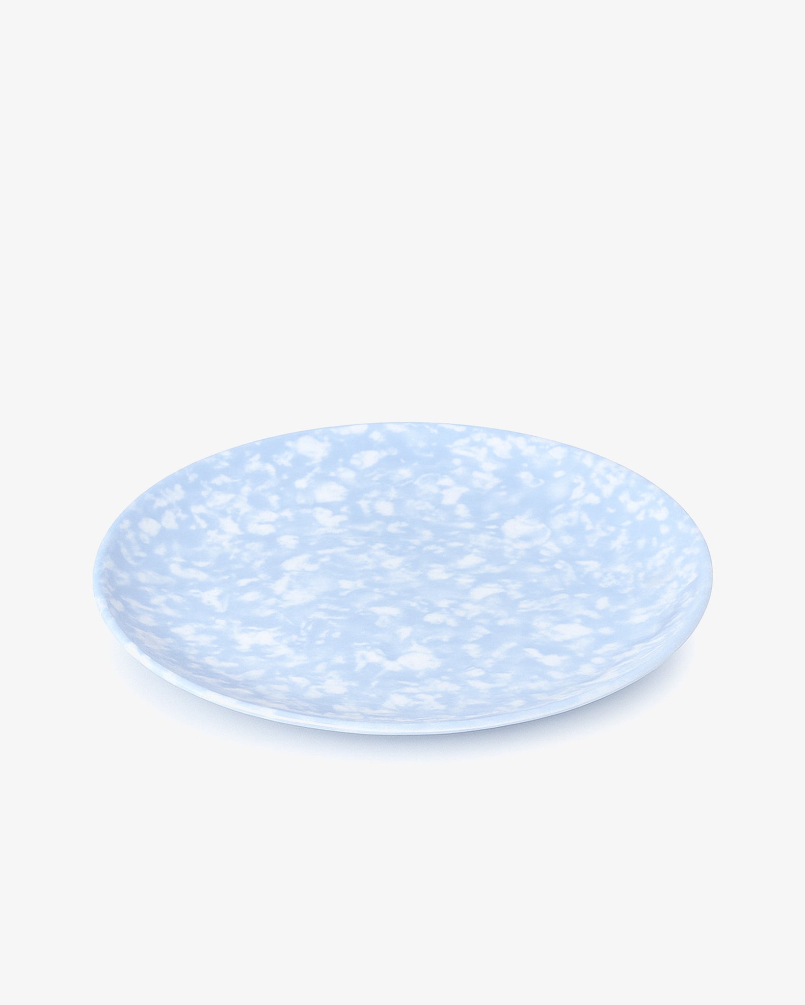 Korean Bunsik Retro Melamine Round Plate Blue in Melbourne, Australia - Prior
