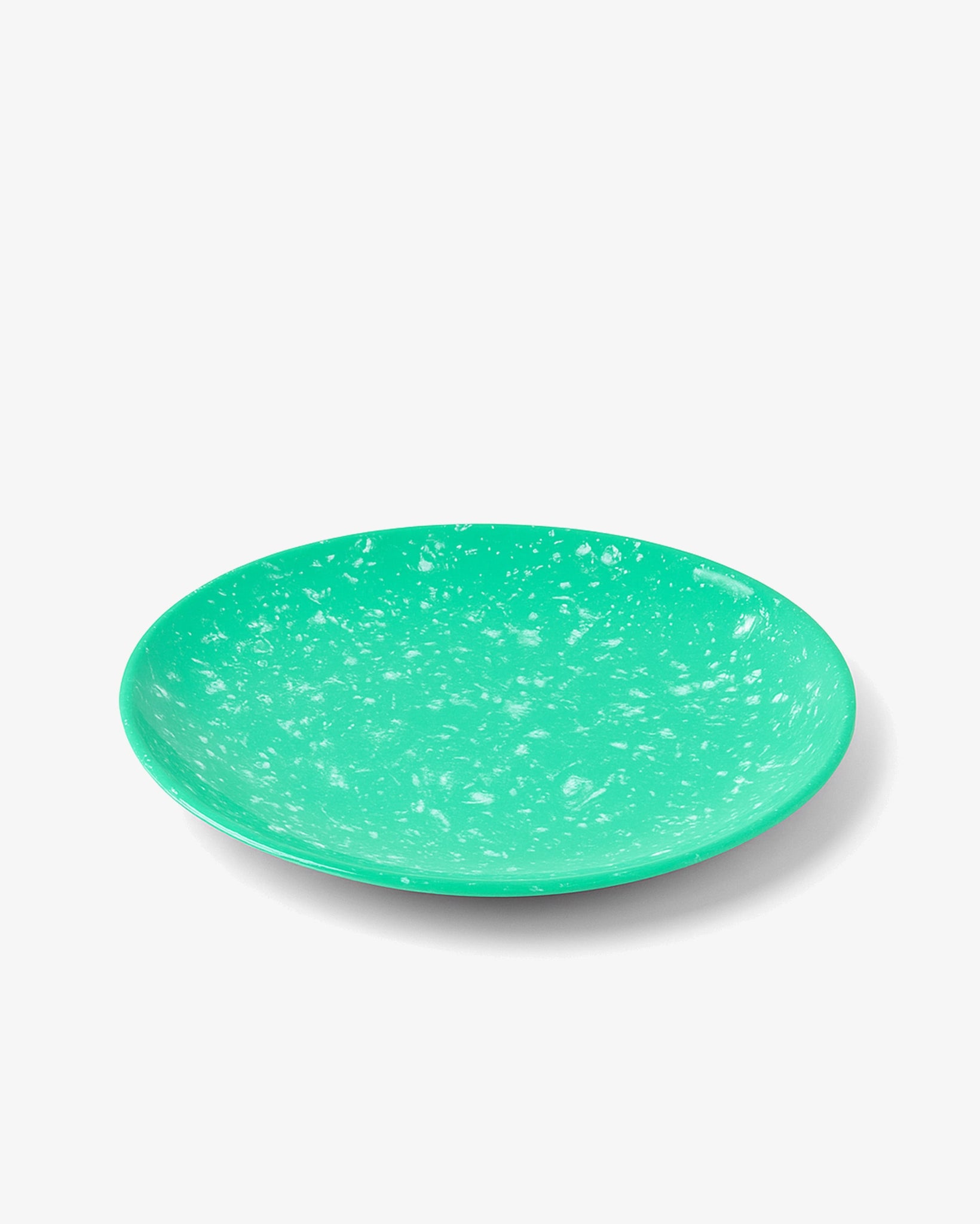 Korean Bunsik Retro Melamine Round Plate Green in Melbourne, Australia - Prior