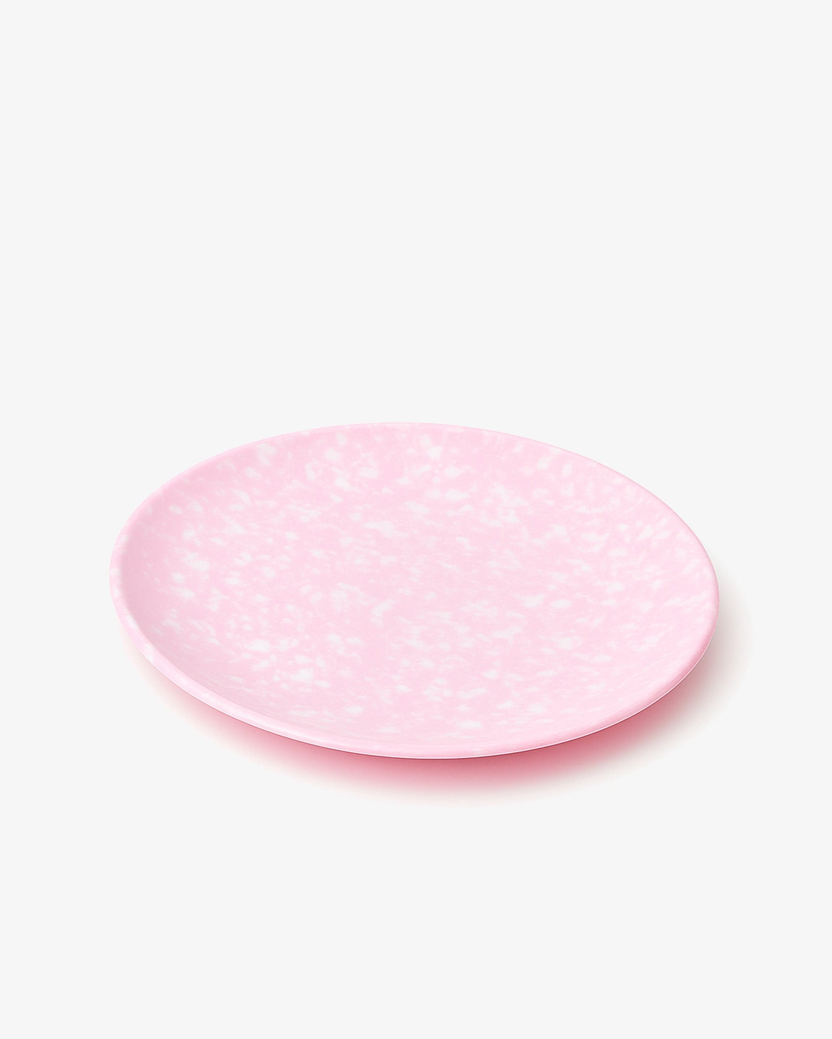 Korean Bunsik Retro Melamine Round Plate Pink in Melbourne, Australia - Prior