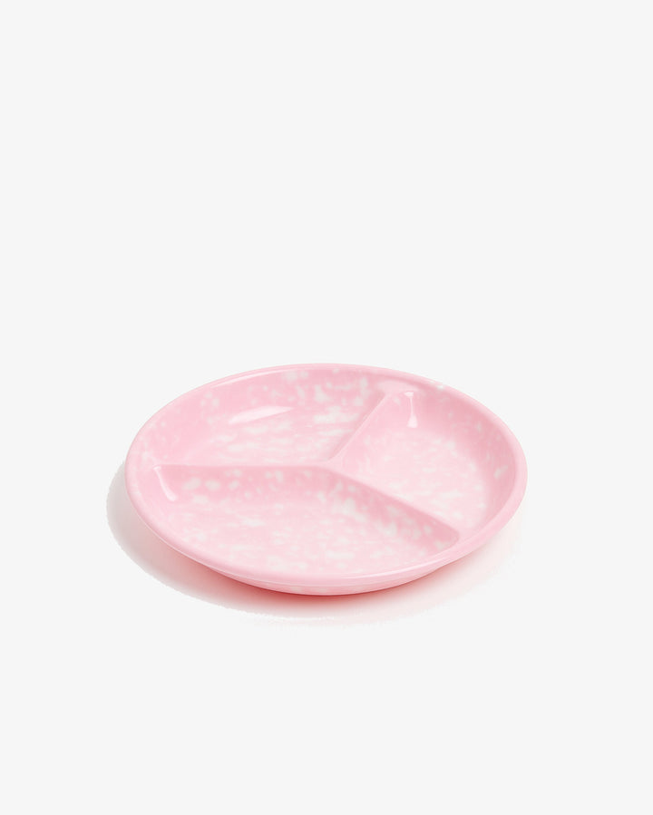 Korean Bunsik Retro Melamine Sharing Plate Pink in Melbourne, Australia - Prior