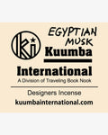Kuumba International Regular Incense Egyptian Musk in Melbourne, Australia - Prior