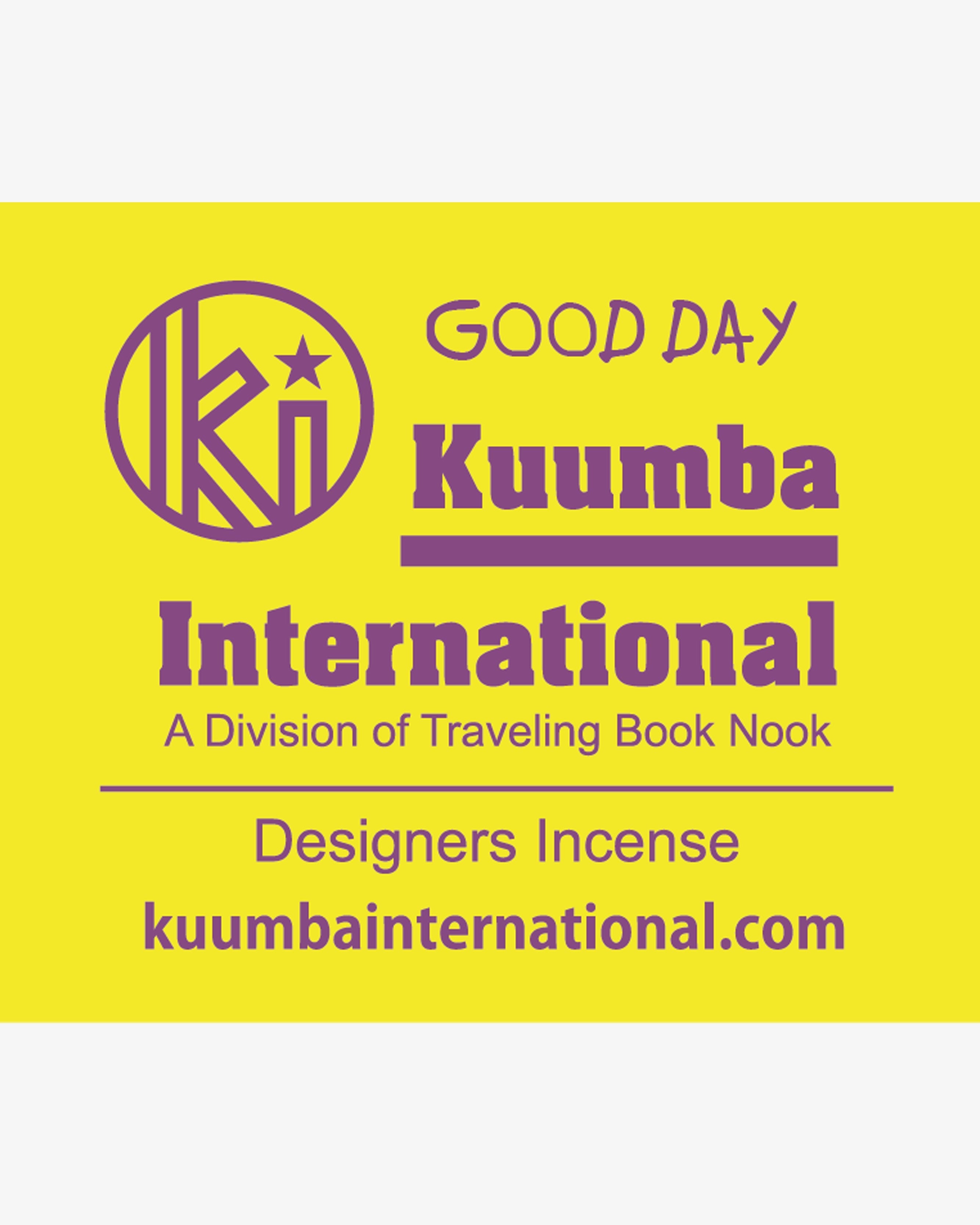 Kuumba International Regular Incense Good Day in Melbourne, Australia - Prior
