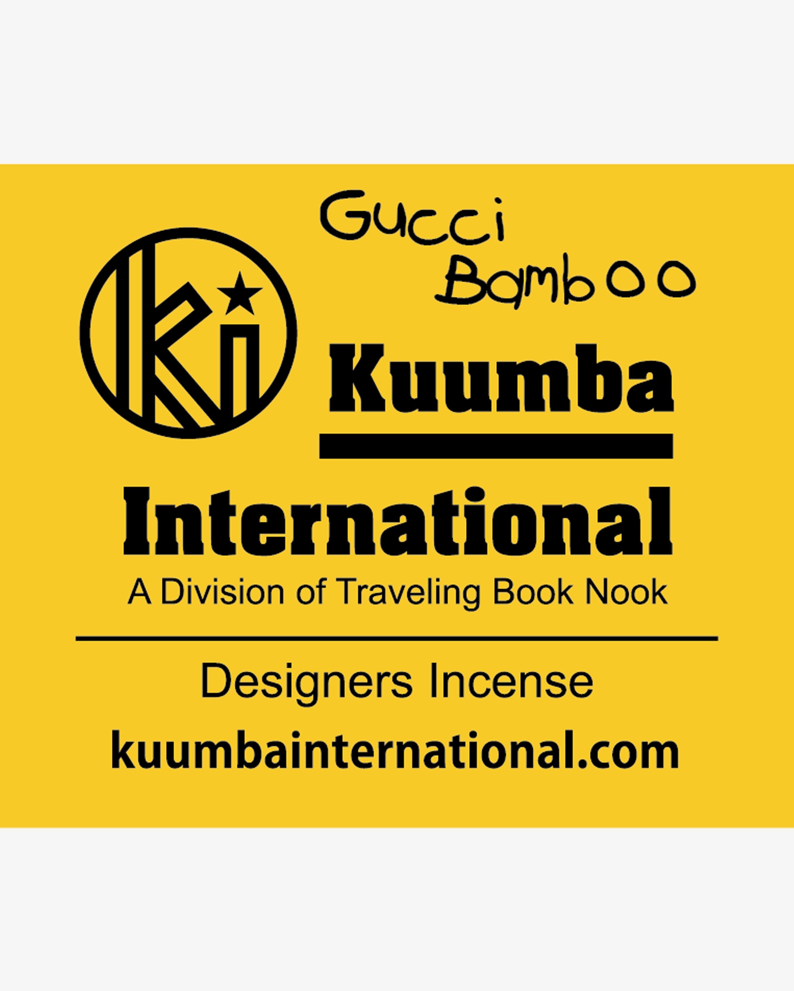 Kuumba International Regular Incense Gucci Bamboo in Melbourne, Australia - Prior