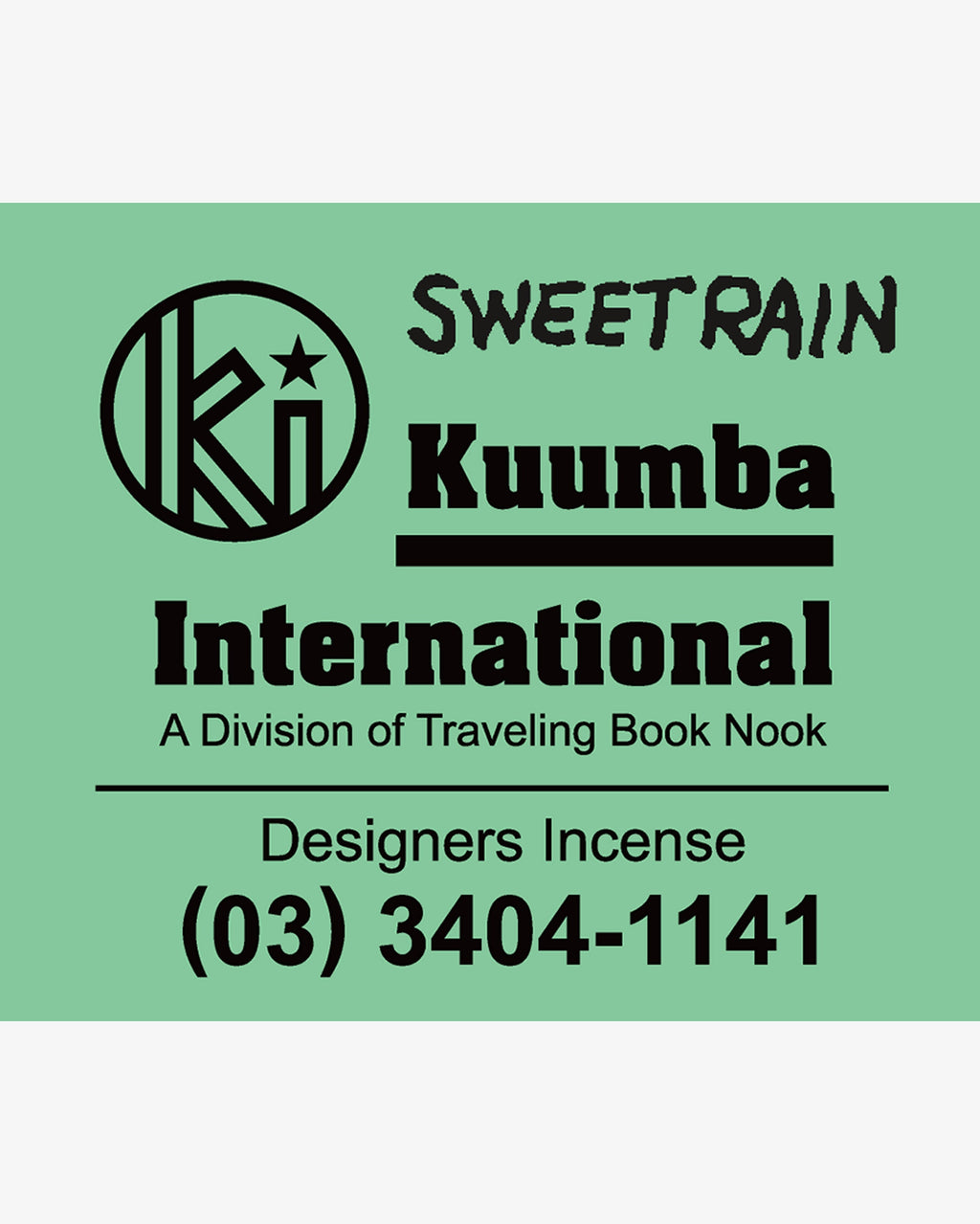 Kuumba International Regular Incense Sweet Rain in Melbourne, Australia - Prior