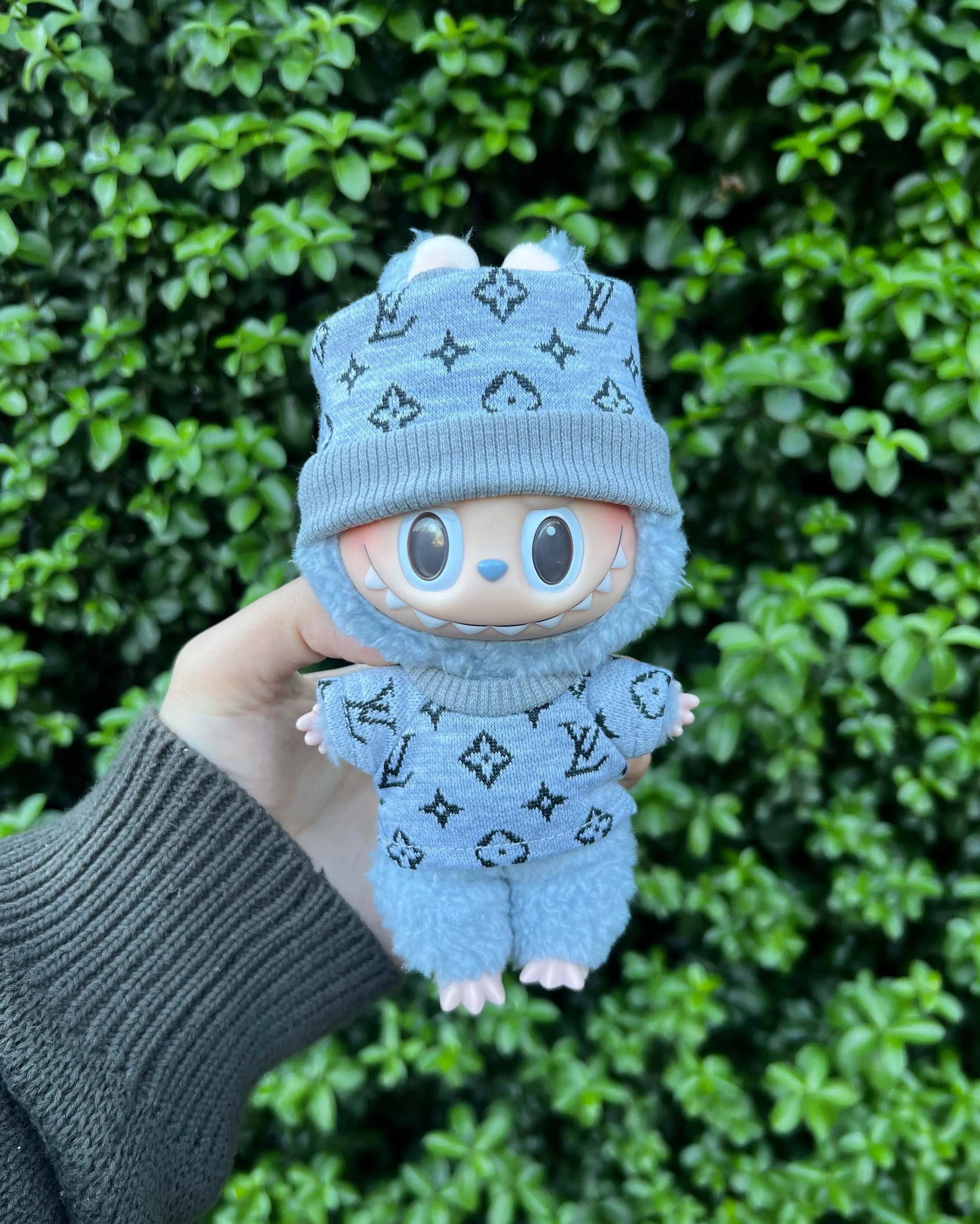 Labubu LV Inspired Sweater Grey (Outfit Only) in Auckland, New Zealand - Shop name