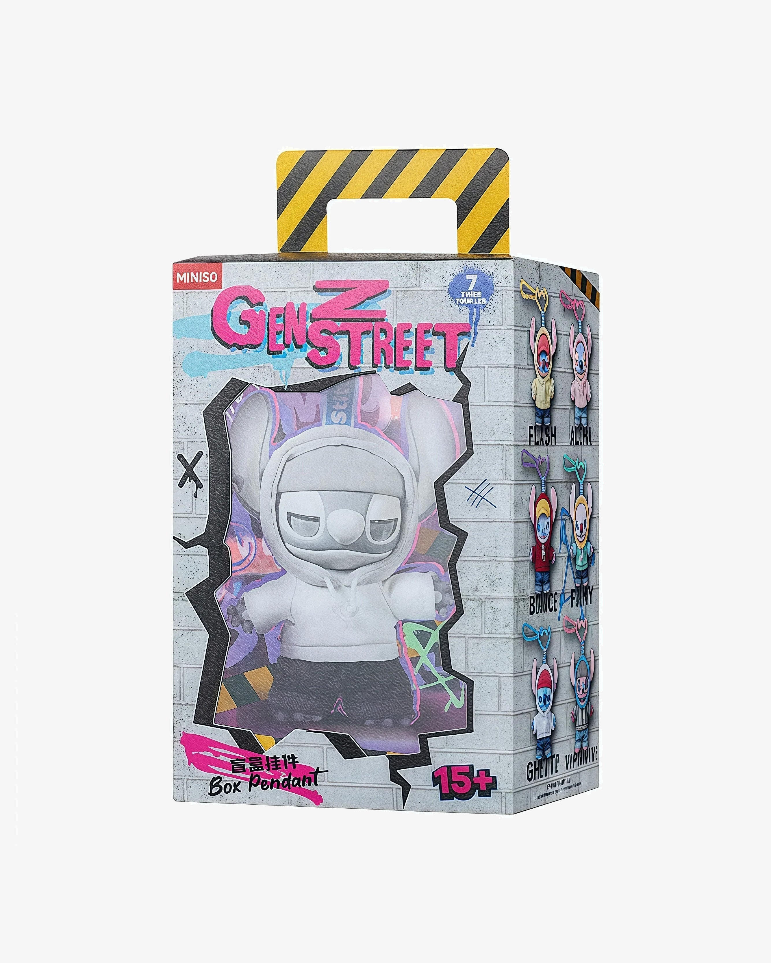 Miniso Disney Stitch GenZ Street Series-Vinyl Plush Pendant Blind Box in Melbourne, Australia - Prior