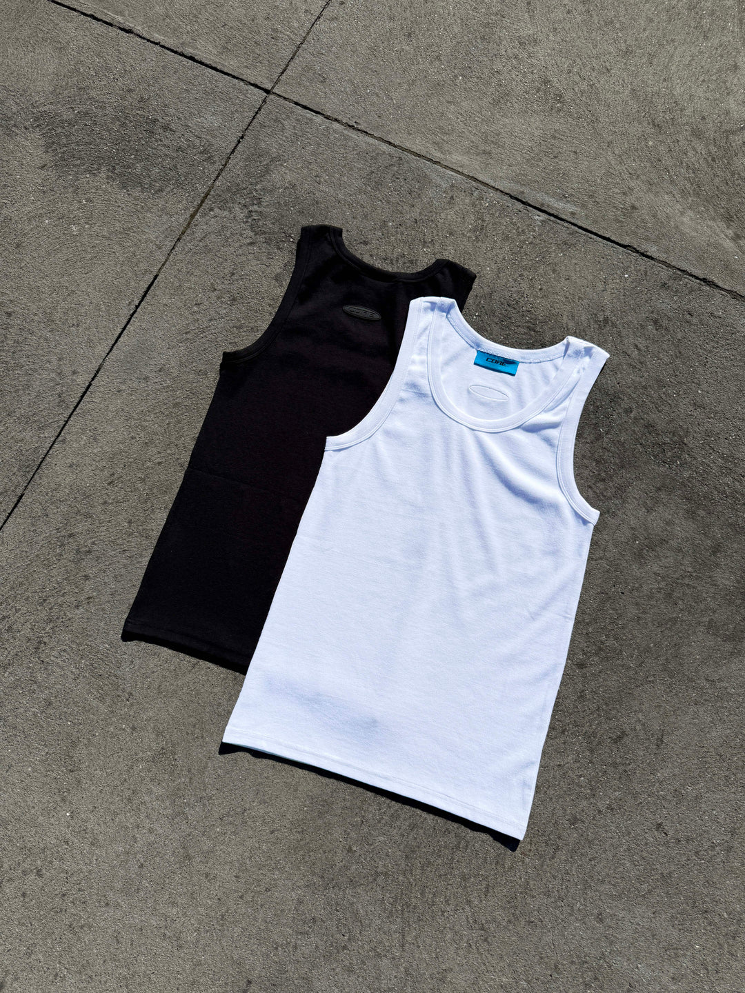 CORE Essentials Ribbed Tank Arctic