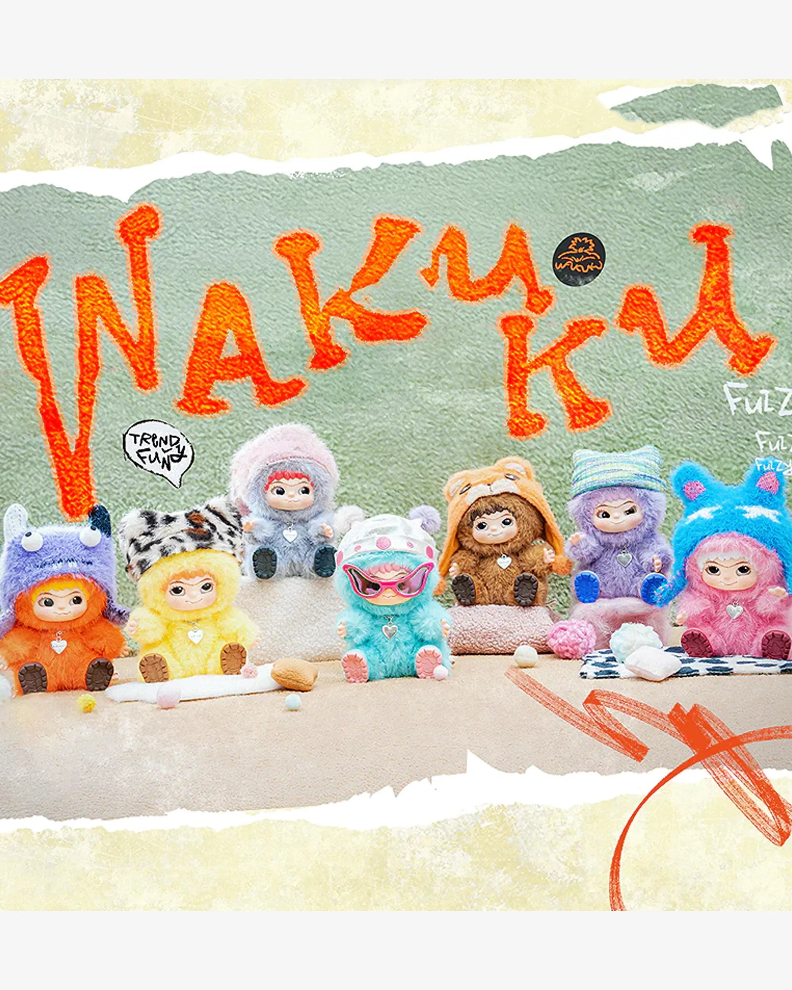 Miniso WAKUKU Fuzzy Trendy Fun Party Series Plush Blind Box in Auckland, New Zealand - Shop name