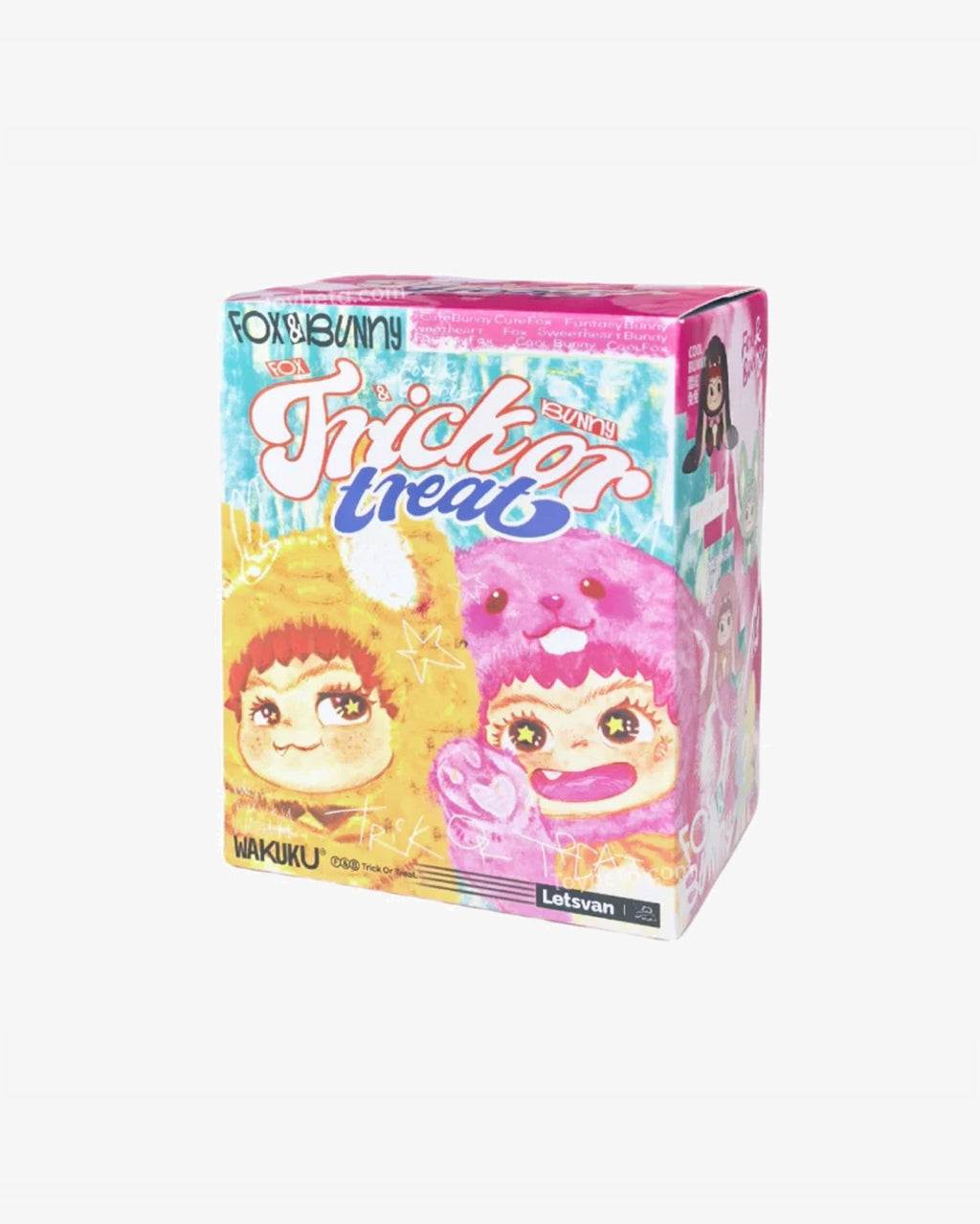 Miniso WAKUKU V2 Fox and Bunny Trick or Treat Series Plush Blind Box in Melbourne, Australia - Prior