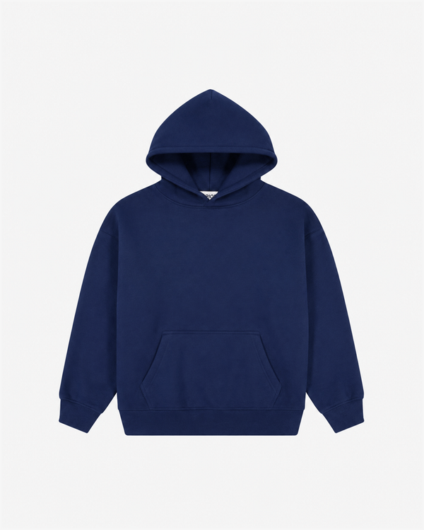 Panelled Hoodie Navy in Melbourne, Australia - Prior