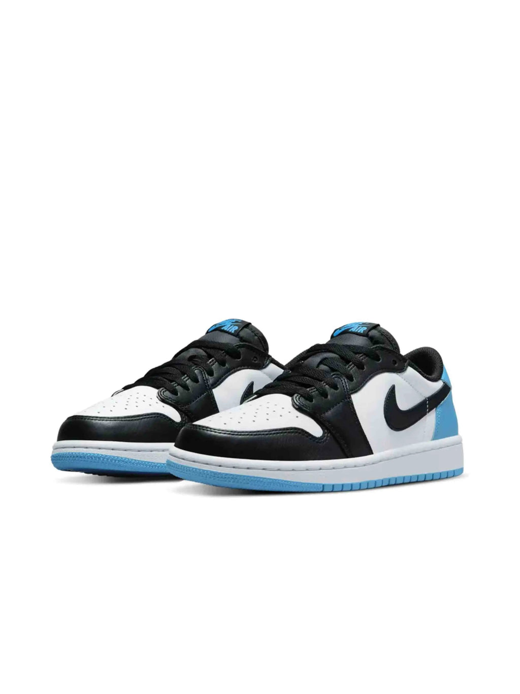 Nike Air Jordan 1 Low Black Dark Powder Blue (W) - Prior