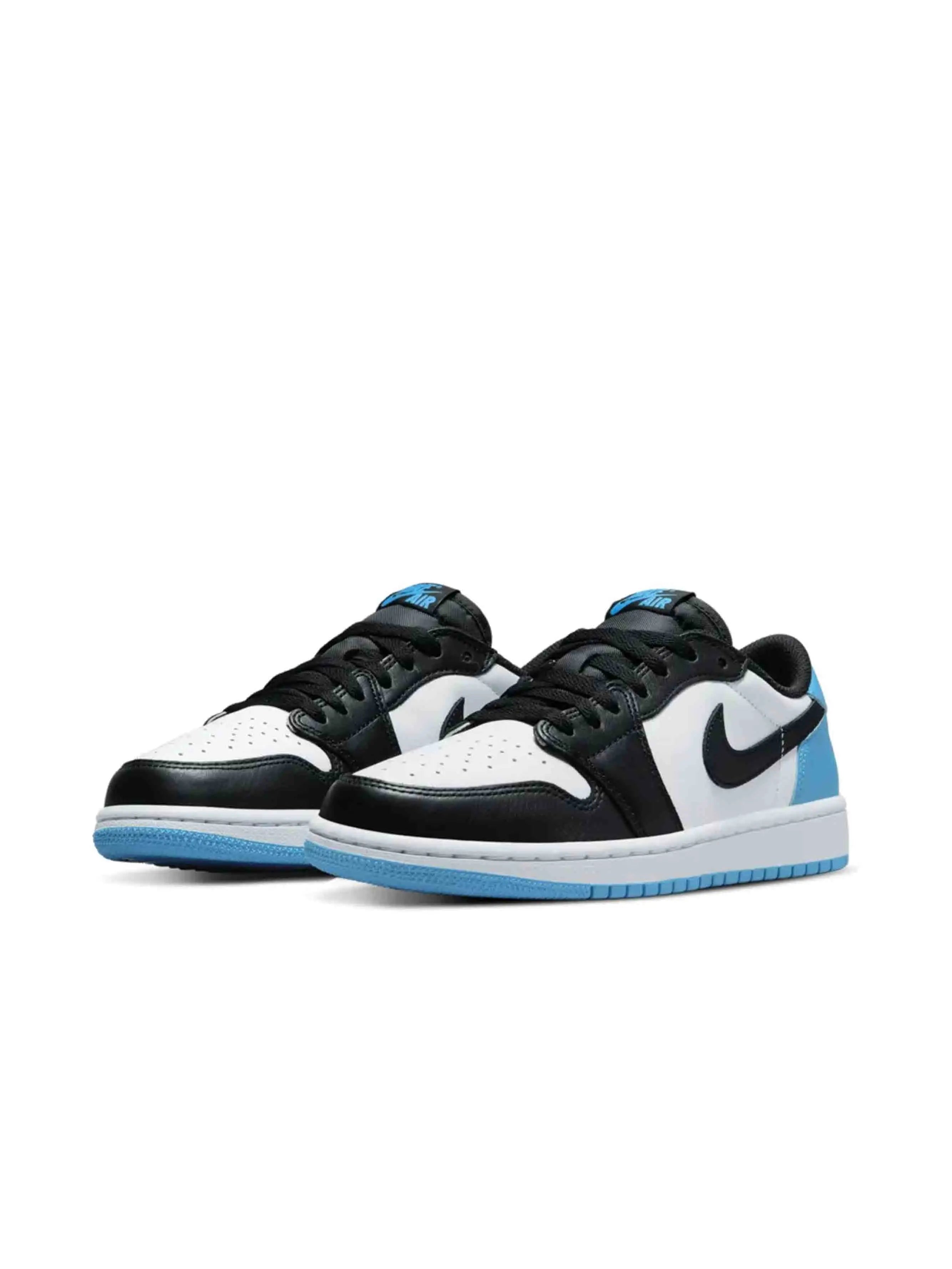 Nike Air Jordan 1 Low Black Dark Powder Blue (W) - Prior