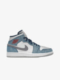 Nike Air Jordan 1 Mid French Blue Fire Red - Prior