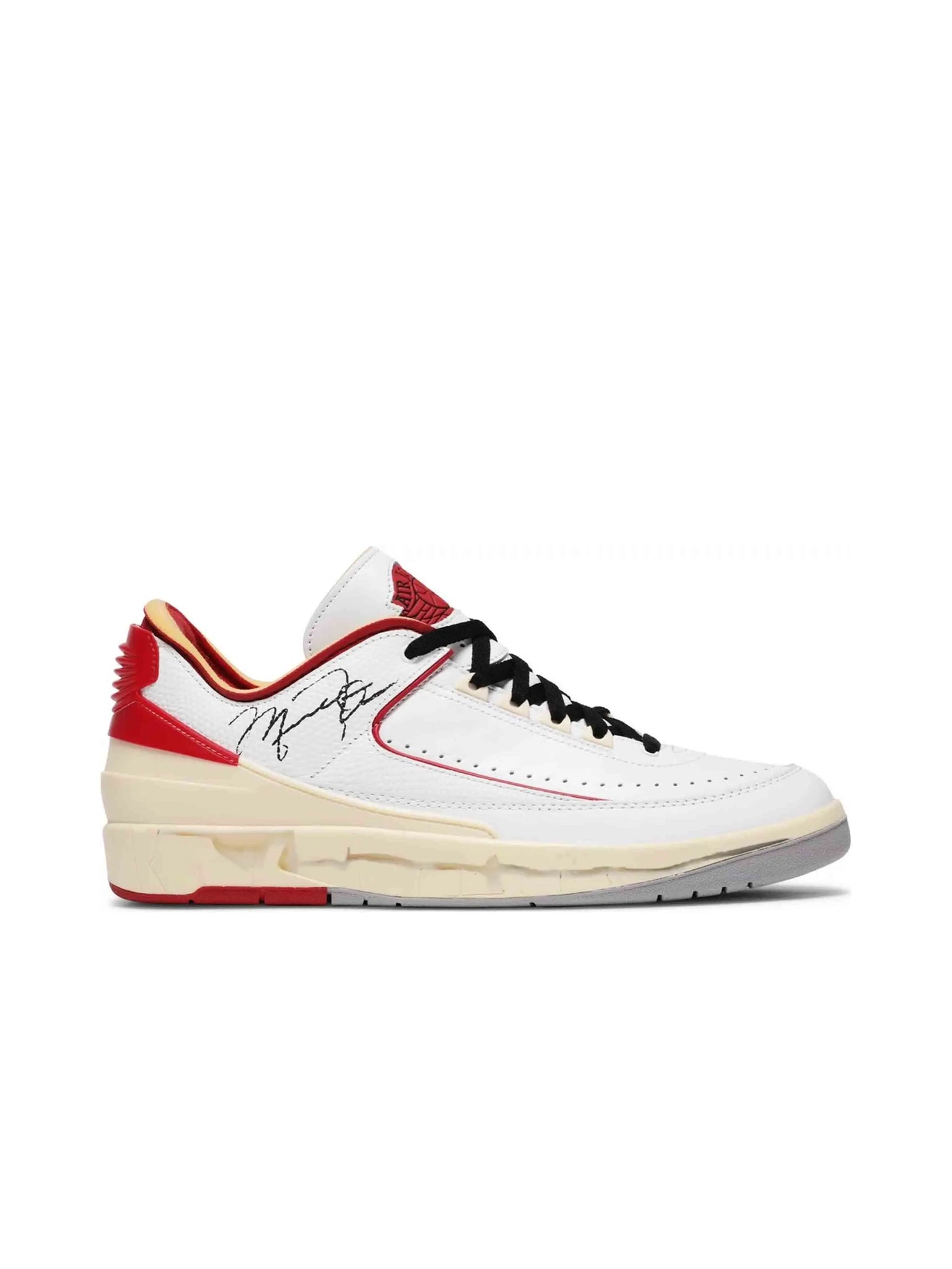 Nike Air Jordan 2 Retro Low SP Off-White White Red - Prior