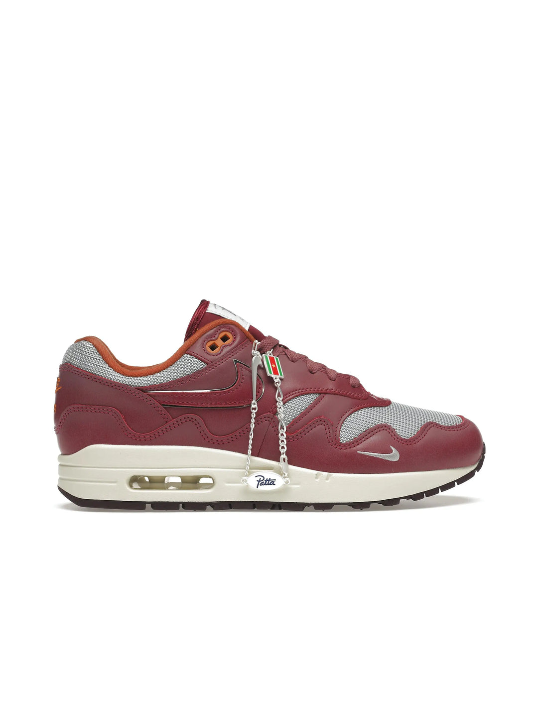 Nike Air Max 1 Patta Waves Rush Maroon (with Bracelet) in Melbourne, Australia - Prior