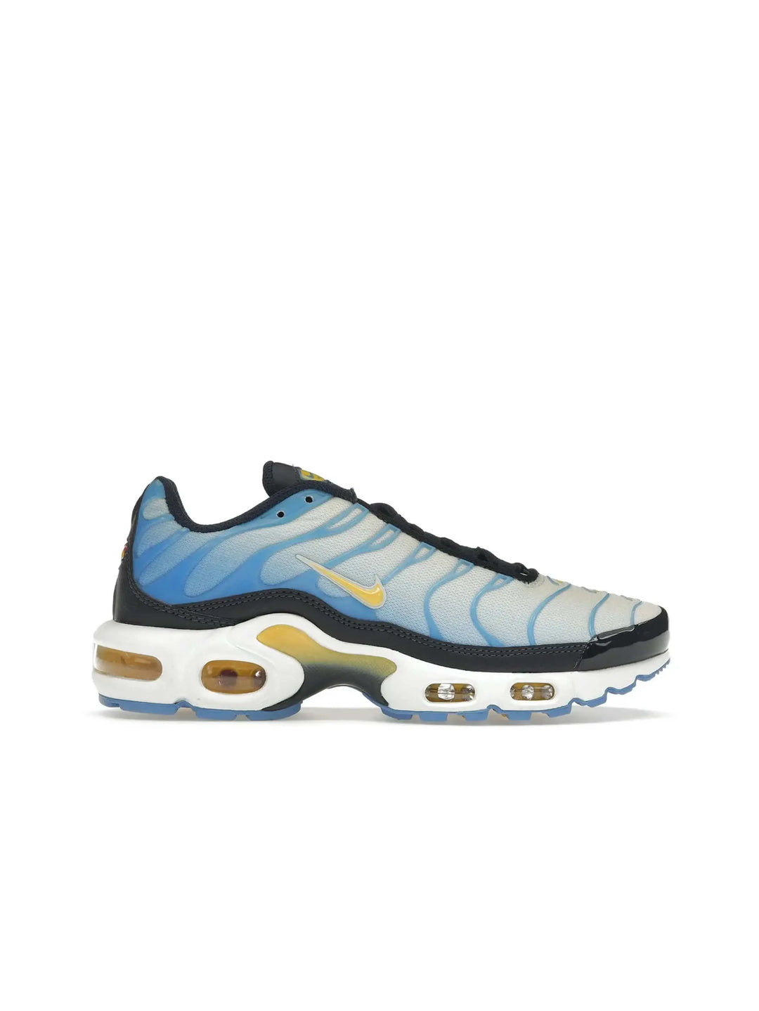 Nike Air Max Plus University Blue Topaz Gold (Women's) in Melbourne, Australia - Prior