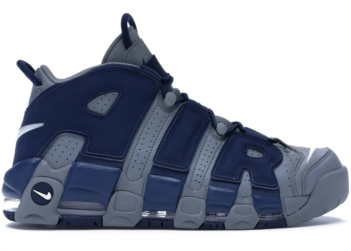 Nike Air More Uptempo Cool Grey Midnight Navy in Melbourne, Australia - Prior