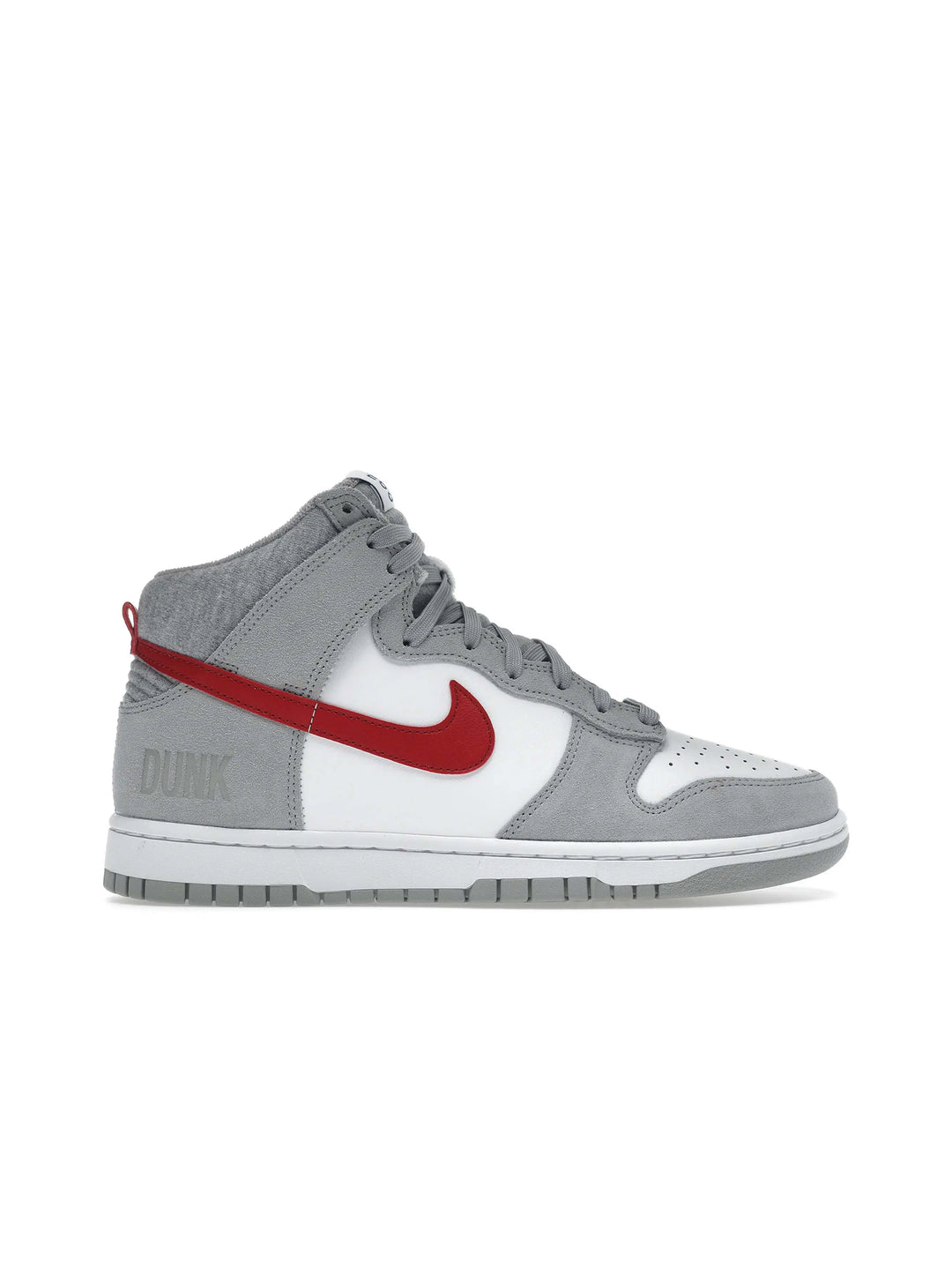 Nike Dunk High Light Smoke Grey Gym Red in Melbourne, Australia - Prior