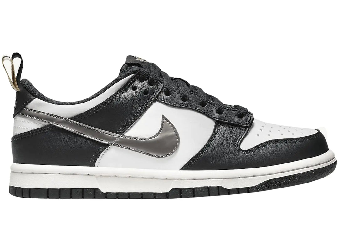 Nike Dunk Low Black White Metallic (GS) in Melbourne, Australia - Prior