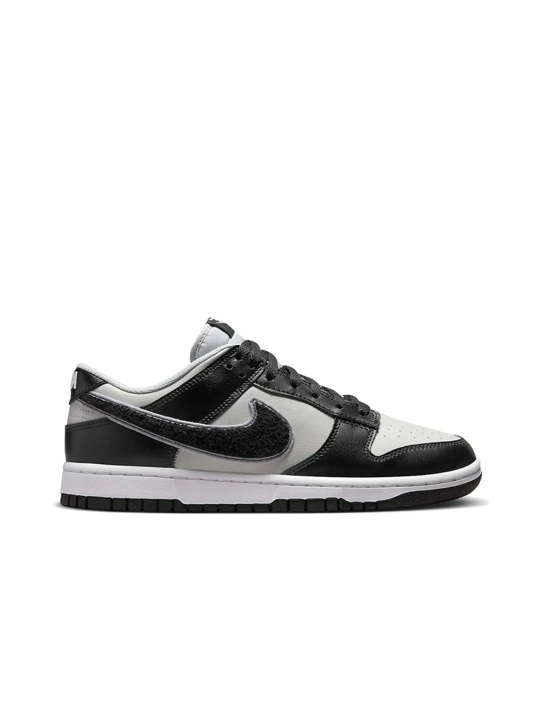 Nike Dunk Low Chenille Swoosh Black Grey in Melbourne, Australia - Prior