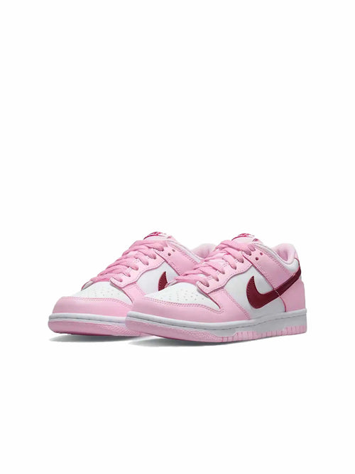 Nike Dunk Low Pink Foam Red White (GS) - Prior