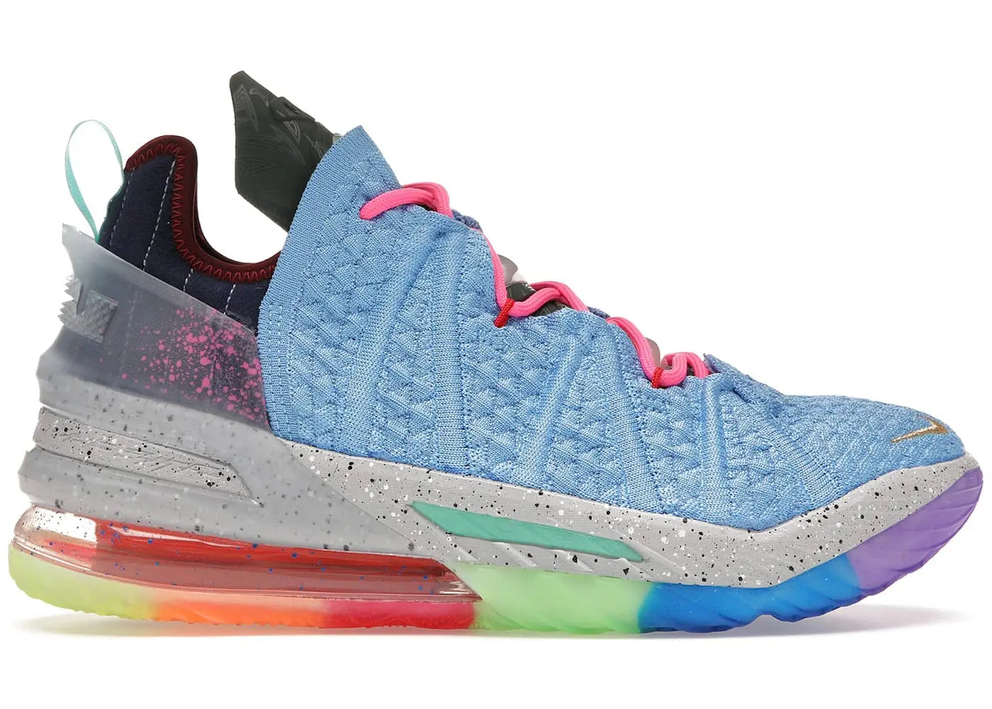 Nike LeBron 18 Best of 1-9 Light Blue in Melbourne, Australia - Prior