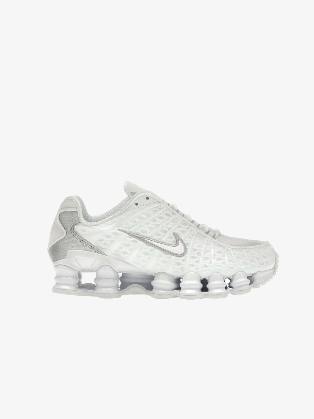 Nike Shox TL White Metallic Silver Max Orange (Women's) in Melbourne, Australia - Prior