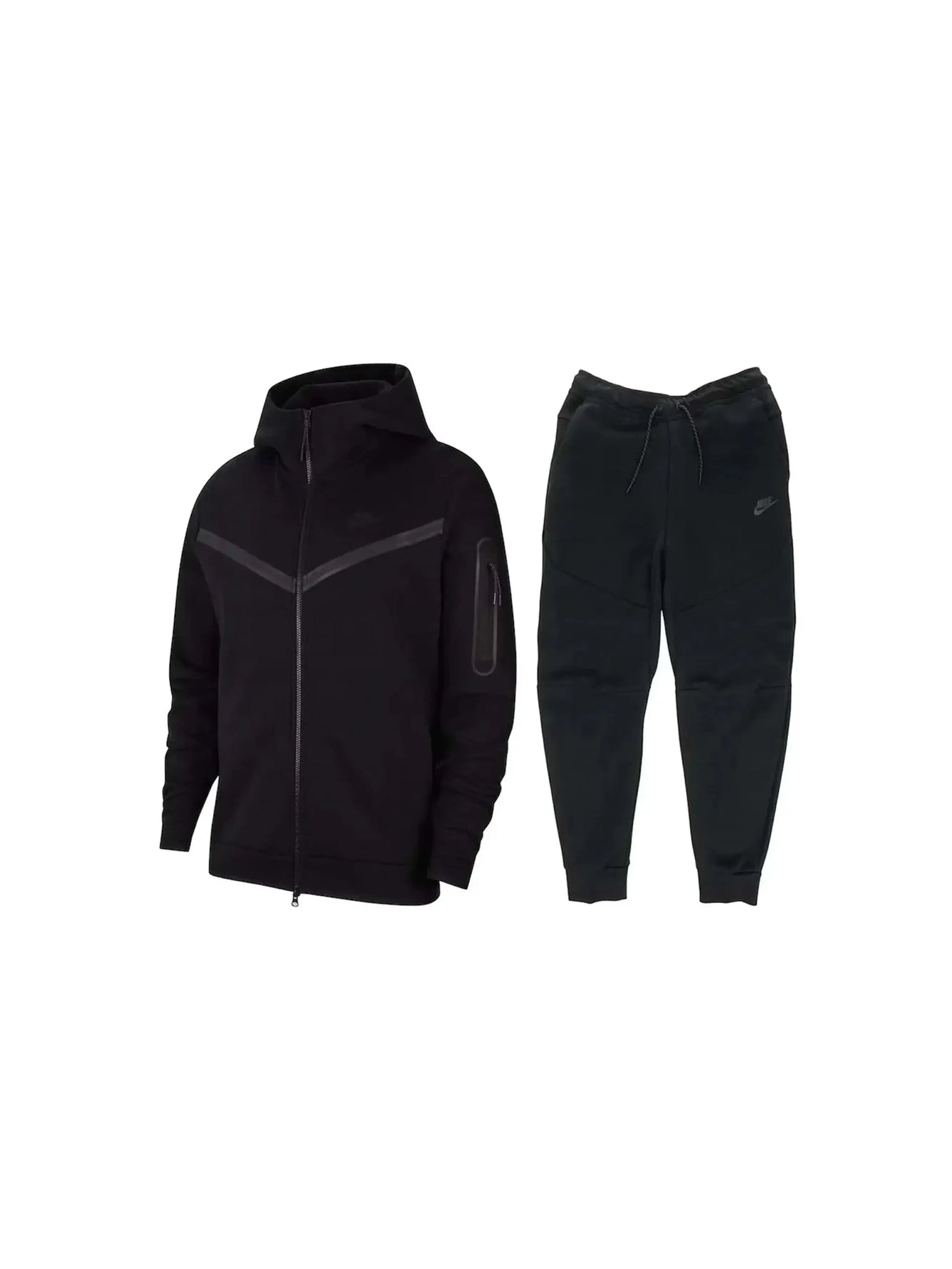 Nike Sportswear Tech Fleece Full-Zip Hoodie & Joggers Set Black in Melbourne, Australia - Prior