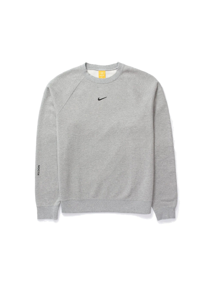 Nike X NOCTA Pullover Fleece Heather Grey - Prior