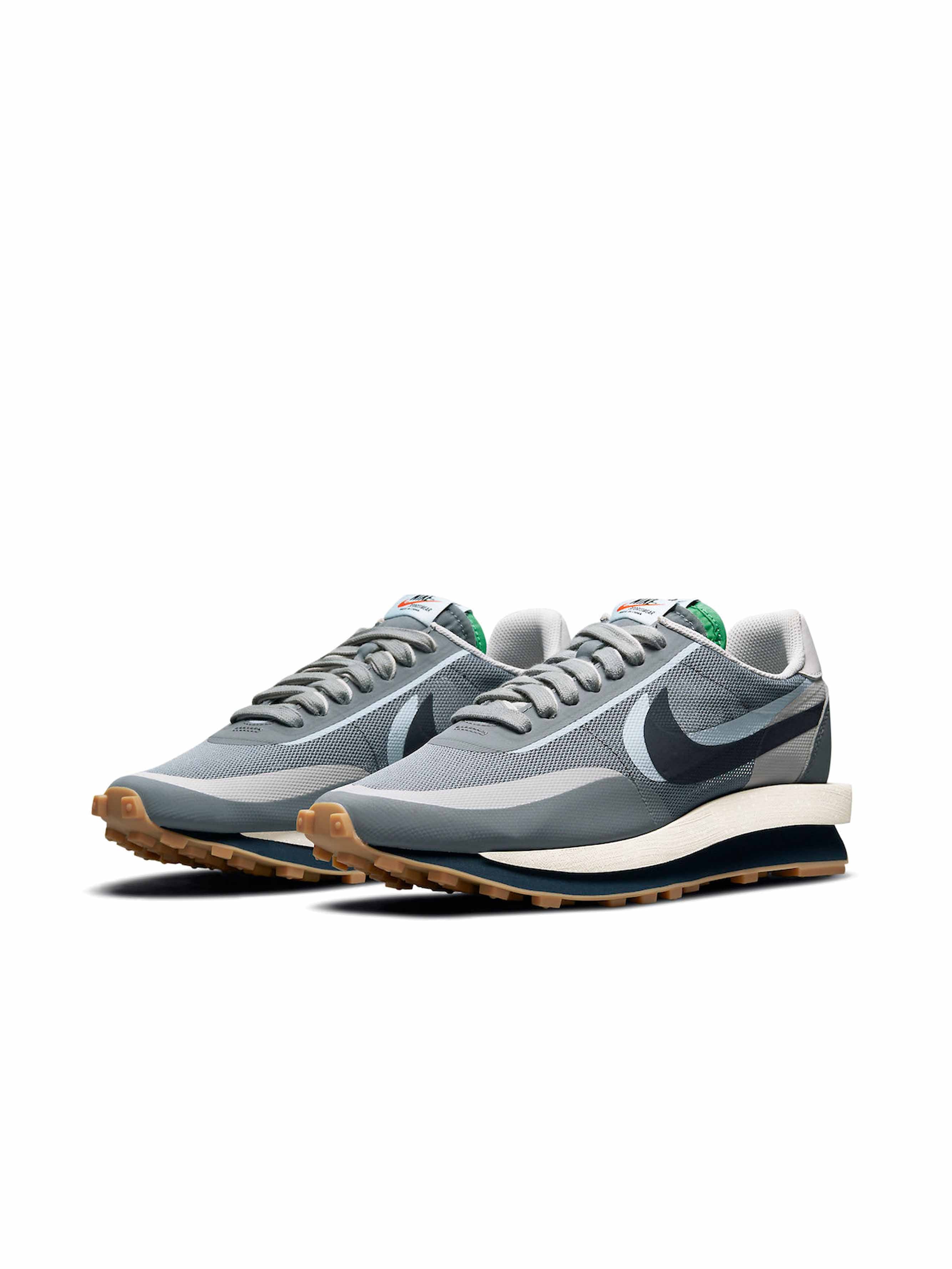 Nike LD Waffle sacai CLOT Kiss of Death 2 Cool Grey - Prior