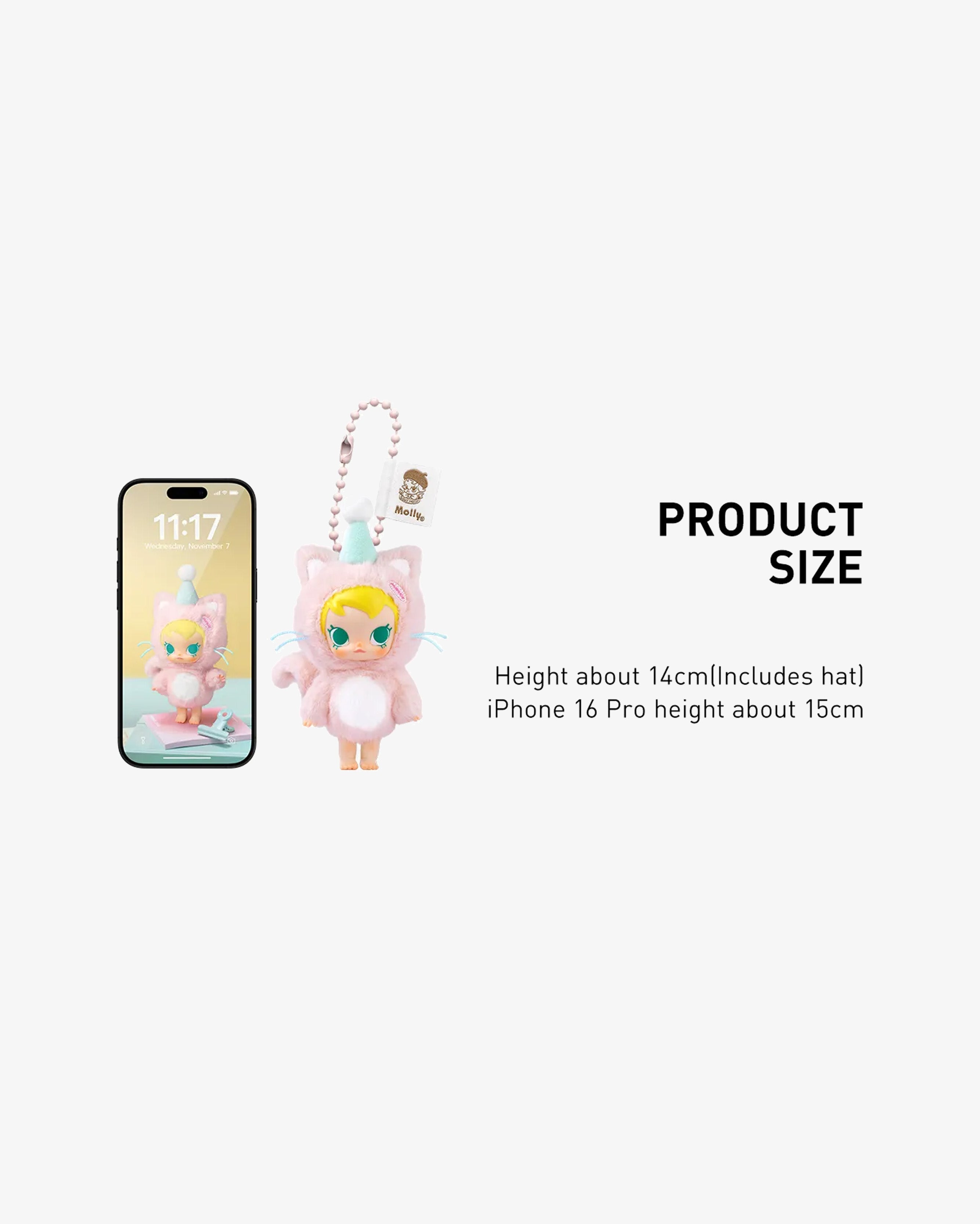 Pop Mart Baby Molly Pocket Friends Series Vinyl Plush Pendant Single Blind Box in Melbourne, Australia - Prior