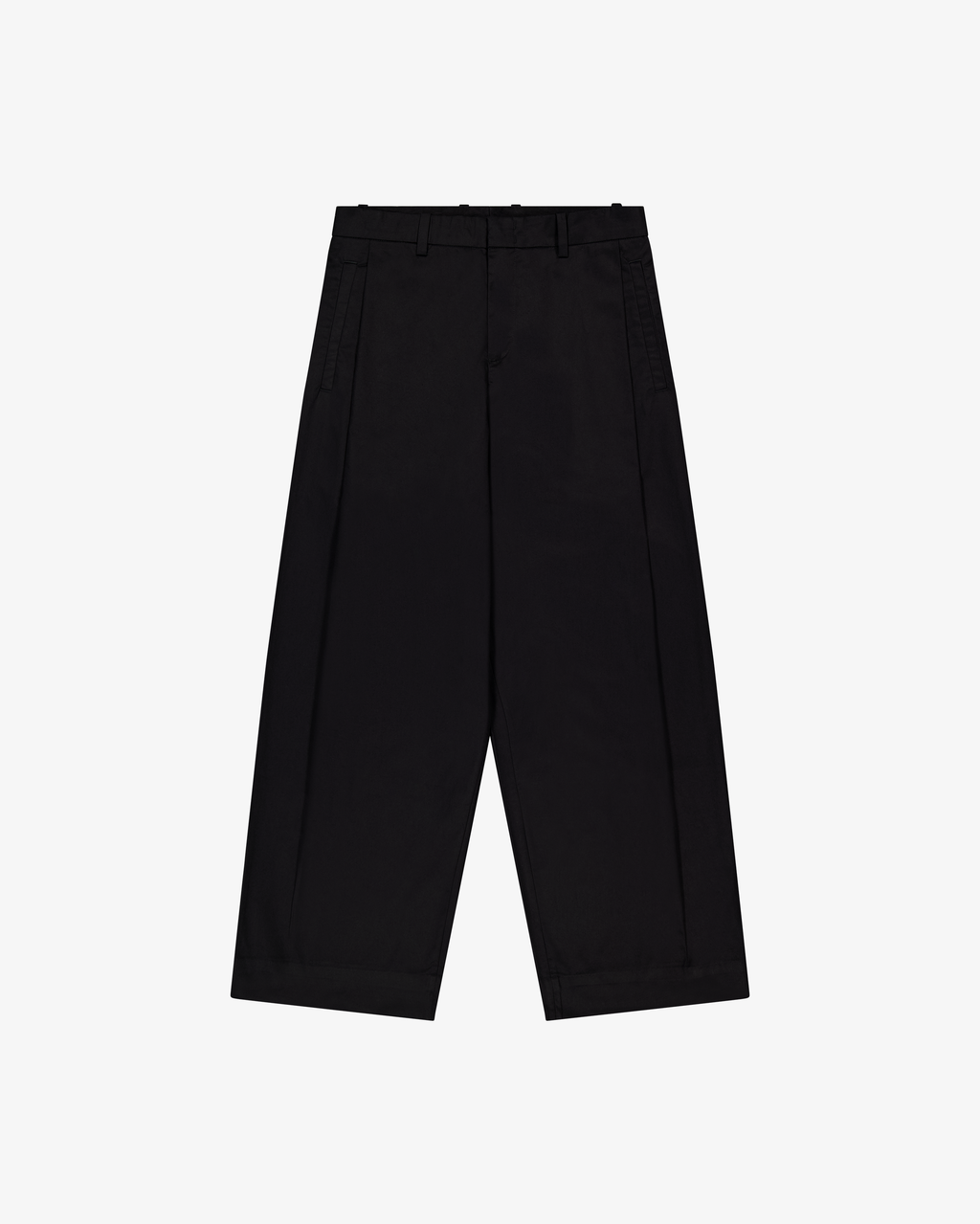 Classic Tailored Wide Pants Black