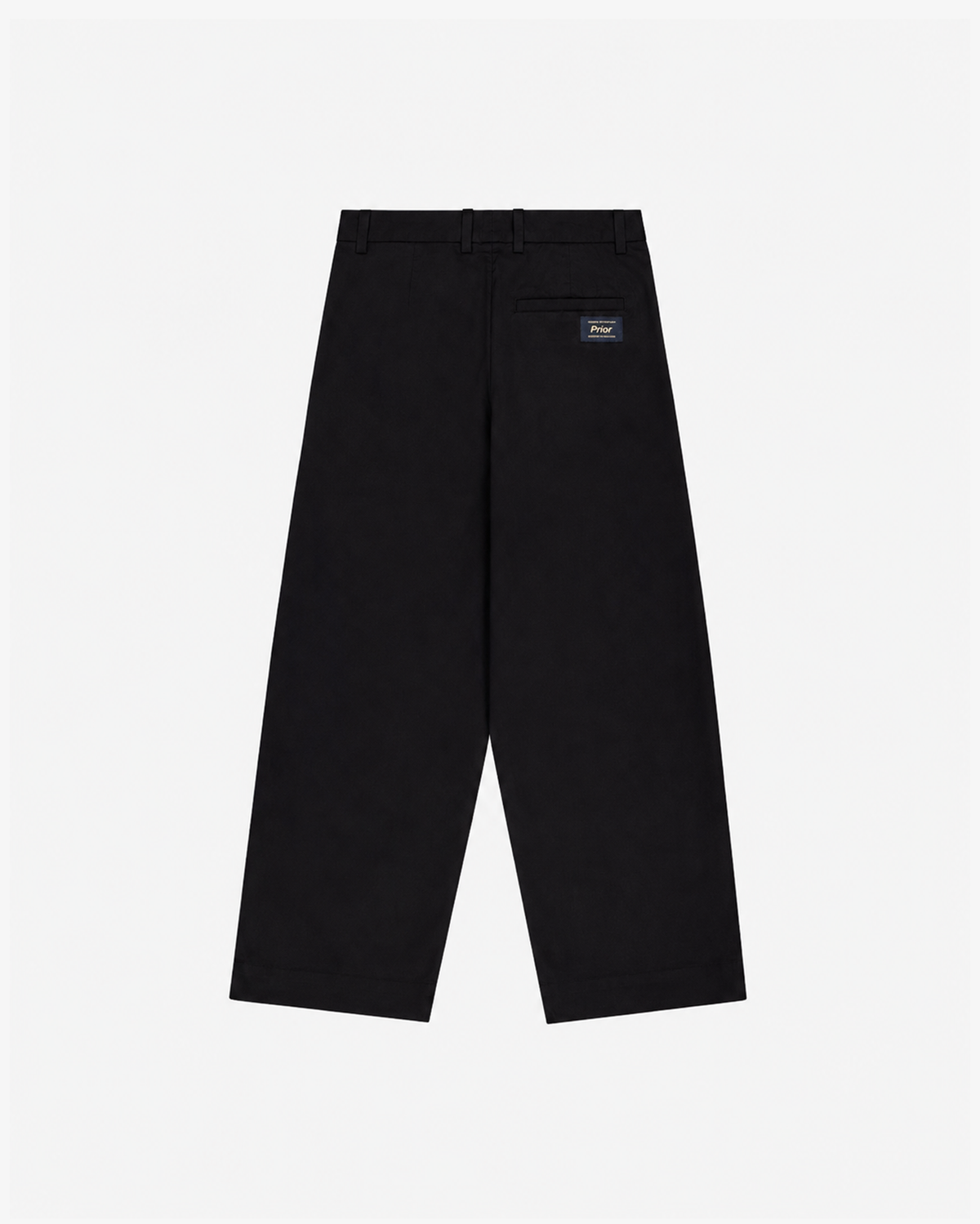Classic Tailored Wide Pants Black