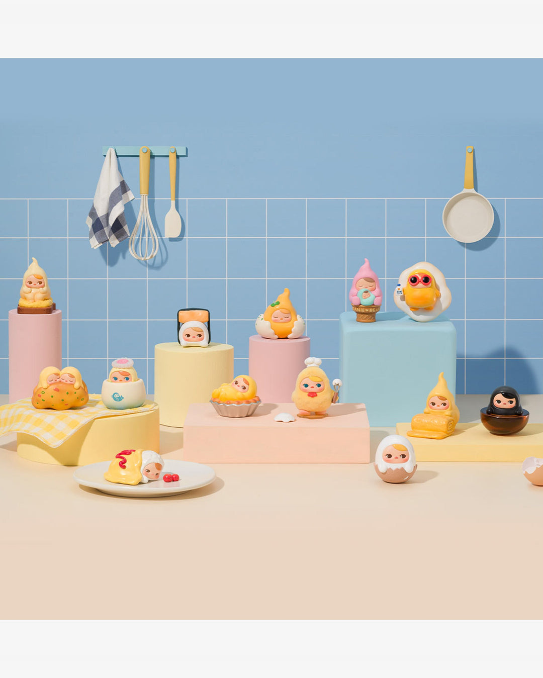 Pop Mart PUCKY Egg Beanie Series Figures in Melbourne, Australia - Prior