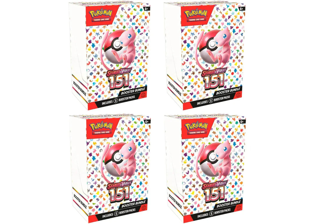 Pokemon 151 6pk Booster Bundle 4x Lot Pokémon TCG Scarlet & Violet in Melbourne, Australia - Prior