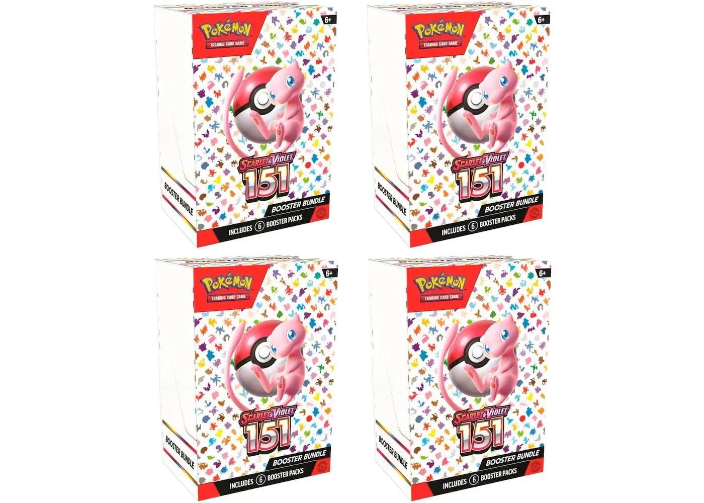 Pokemon 151 6pk Booster Bundle 4x Lot Pokémon TCG Scarlet & Violet in Melbourne, Australia - Prior